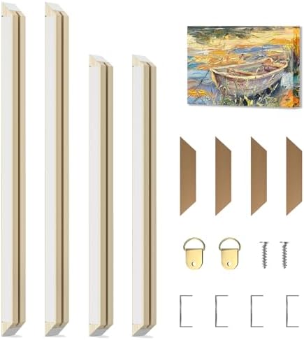 DIY Canvas Stretcher Bars Kit, 1.25" Gallery Depth, 18" x 24"
