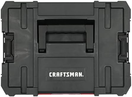 CRAFTSMAN VERSASTACK Tool Box, 16.9 In. Single Deep Drawer Plastic Tool Box Organizer, Heavy Duty 16.5 Lb. Load Capacity (CMST17803)