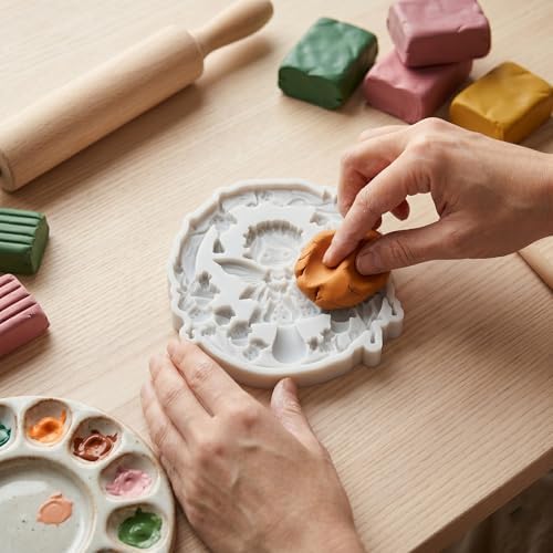 Flower Fairy Polymer Clay Molds Elf Girl Garland Silicone Mold