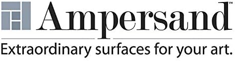 Ampersand Primed Smooth | 12x12 | 7/8" Cradled | Smooth Gesso Panel