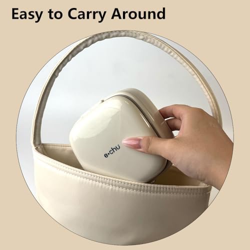 Sewing Kit Magnetic, Needle and Thread Kit with Sewing Supplies Travel Small Sewing Kit Portable for Adults Beginners (White)