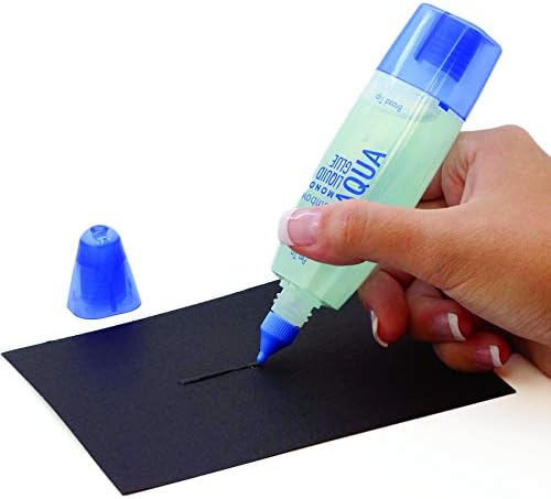 Tombow 52180 Mono Aqua Liquid Glue, 1.69 Ounce, Dual Tip Dispenser for Precise to Full Coverage Application that Dries Clear, (Pack of 2)