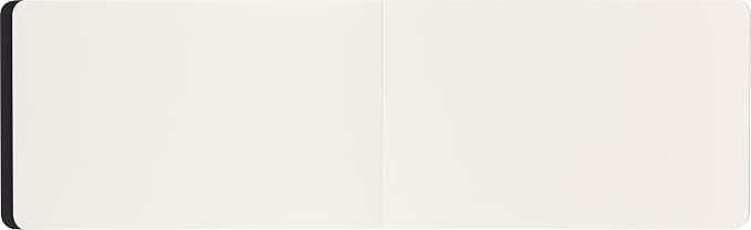 Moleskine Art Sketch Pad, Soft Cover, Plain/Blank, Large (5" x 8.25"), Black, 48 Pages