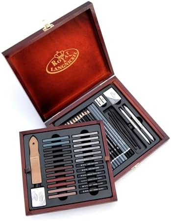 Royal & Langnickel RSET-SKET1600 Premier Sketch Pencil Art Set, 51-Piece