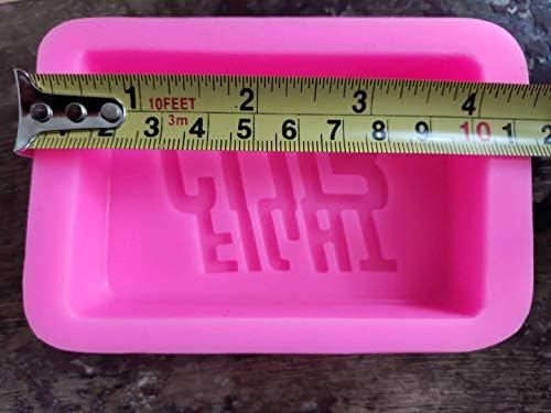 Fight Club Shape Silicone Soap Molds,Silicone Cake Mold Fight Club Resin Clay Soaps Making Moulds，Officially Licensed (1)