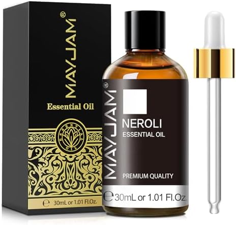 MAYJAM Neroli Essential Oil for Diffuser Soap Candle Making, 1.01fl.oz