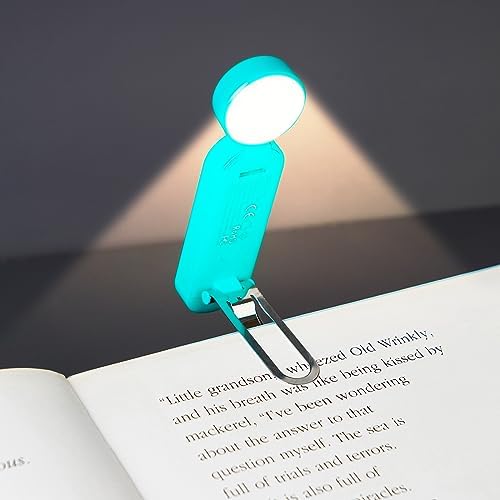VAVOFO USB Rechargeable Book Light, Bookmark Clip on LED Reading Light