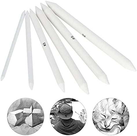 Shading Tools for Drawing, Blending Stumps and Tortillions Set Drawing Pencils for Artists Student Sketch Drawing Tools Markers