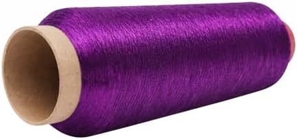 Mandala Crafts Metallic Purple Embroidery Floss for Sewing, 3281 Yard Spool