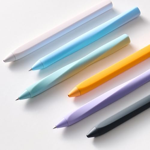 Inks Twist Action Gel Pen with Silicone Grip for Daily, Black