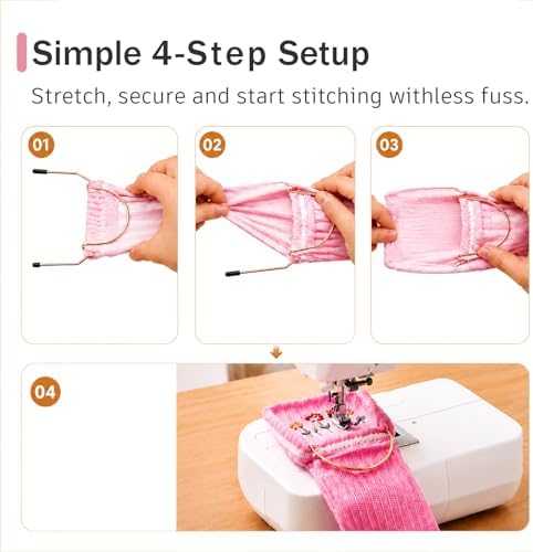 Sock Hoop for Embroidery Machine, 3 Pack Sock Easy Embroidery Tool & Hooping Aid Station, Embroidery Hoop Frame Set, 2 Adult & 1 Kid Sizes