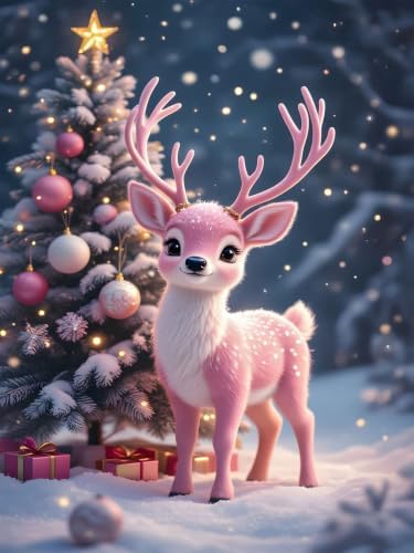 Christmas Diamond Art Kits for Adults, Diamond Art Painting Kits for Adults