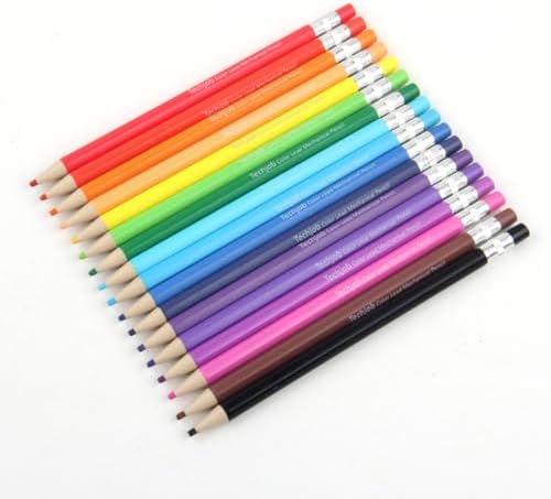 Mechanical Colored Pencils for Coloring and Drawing 2.6mm 18 Colors