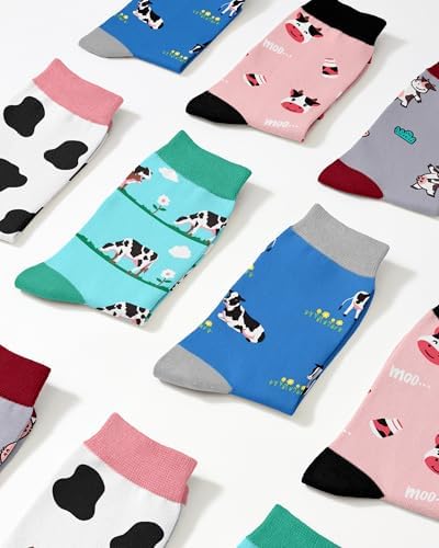 Jeasona Women's Cute Socks Fun Gifts for Wife Mom Daughter Girlfriend