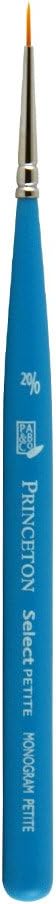 Princeton Artist Brush MM-20/0 Select Synthetic Brush Petite Monogram Size 20/0