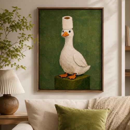 Duck Diamond Art Kits for Adults,Funny Diamond Painting Kits 12X16In