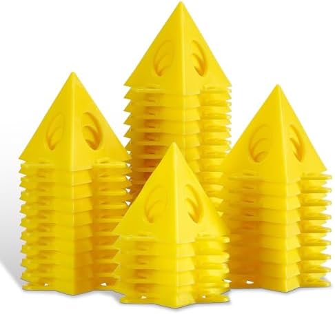 KATA 36PCS Painter's Pyramids, Paint Stands for Cabinet Doors & Woodworking