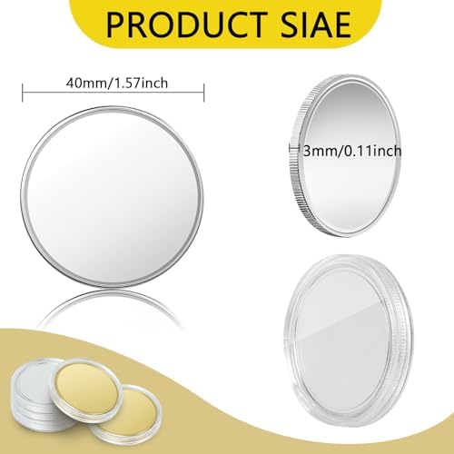 10 Pcs Blank Challenge Coin, Engraving Blanks Coins