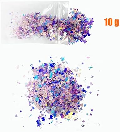 Cayway 82 PCS Natural Dried Pressed Flowers Leaves Glitter and Accessories Kit with Tweezers, Scissors for DIY Candle Resin Jewelry Nail Pendant Crafts Art Floral Decoration
