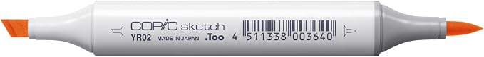 Copic Markers YR02-Sketch, Light Orange, 1 Count (Pack of 1)