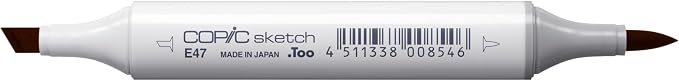 Copic Markers E47-Sketch, Dark Brown
