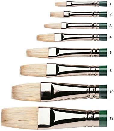 Winsor & Newton Winton Hog Flat #10 Bristle Brush