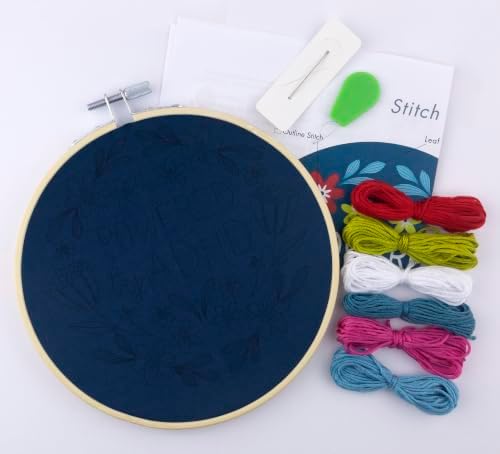 FUNATIC Powered By ADHD Funny Embroidery Kit for Adults Teens