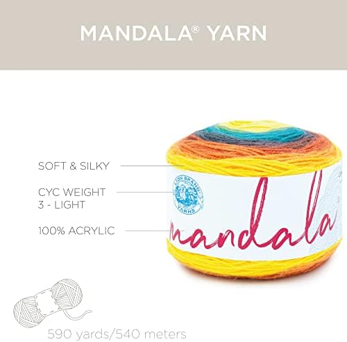 Lion Brand Mandala Yarn Thunderbird