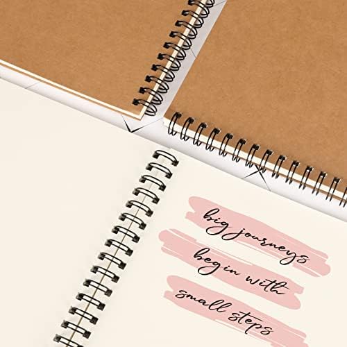 EOOUT Sketch Book for Kids, 12 Pack, A5 Blank Spiral Notebooks Sketchbooks, Unlined Journals 5.5 x 8.3 Inch, 100 Pages / 50 Sheets, Diary Sketch Books for Drawing, Art, Students, Office