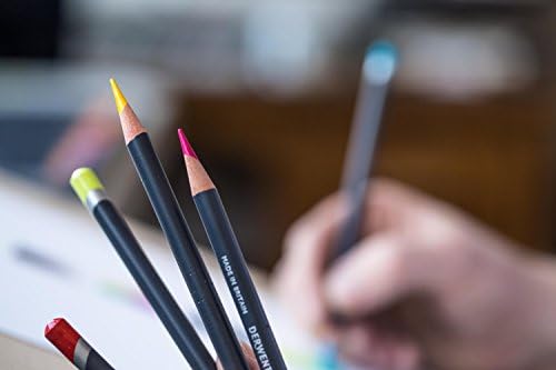 Derwent Colored Pencils, Procolour Pencils, Drawing, Art, Metal Tin, 24 Count (2302506)