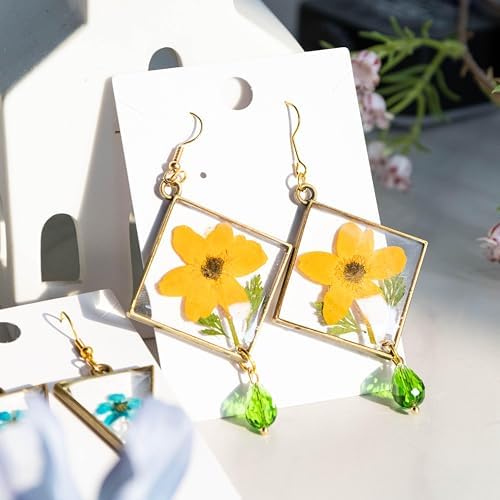 LET'S RESIN 172PCS Open Bezels for Resin, Gold Hollow Frame Pendants Bezels
