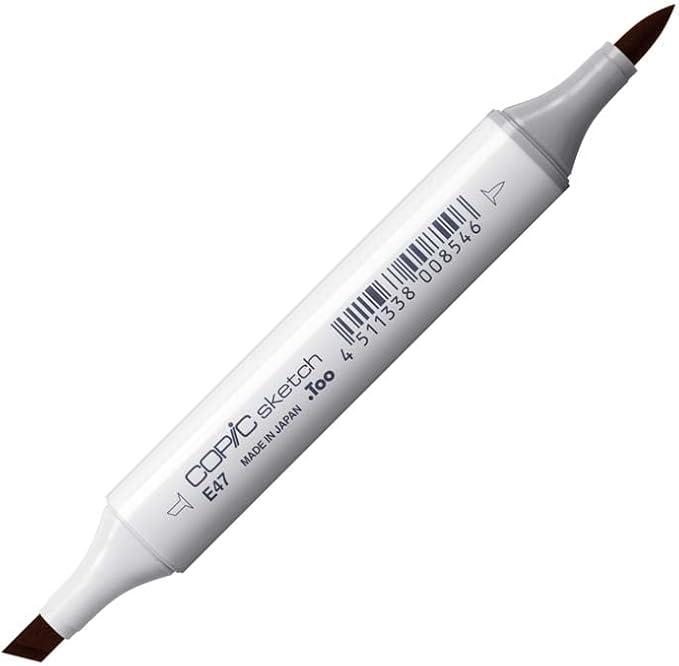 Copic Markers E47-Sketch, Dark Brown