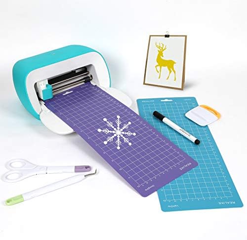 REALIKE Cutting Mat Compatible with Cricut Joy 4.5” X12” (StandardGrip, LightGrip, StrongGrip 6 Mats), Variety Adhesive Cutting mats for Joy Accessories
