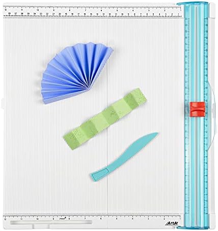 ArtAt 12''X12'' Paper Trimmer & Scoring Board Foldable Design