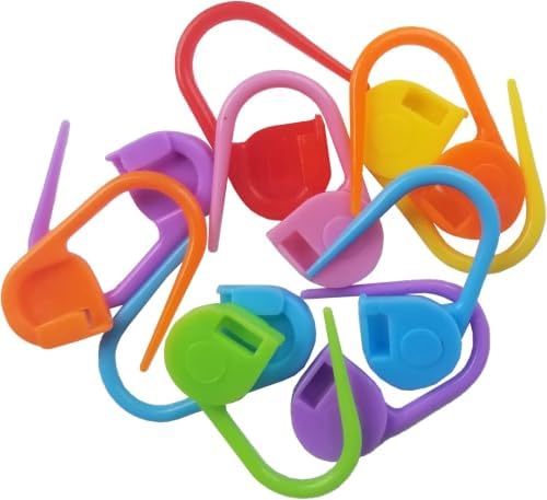 Premier Home Cotton Yarn 2-Pack Bundle with Bella's Crafts Stitch Markers (Grey Splash)