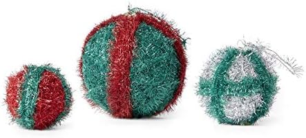 Red Heart Scrubby Sparkle Yarn, Oyster