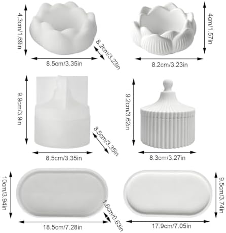 Reusable Resin Molds - Non-Stick Decorative Casting Craft Making Supplies