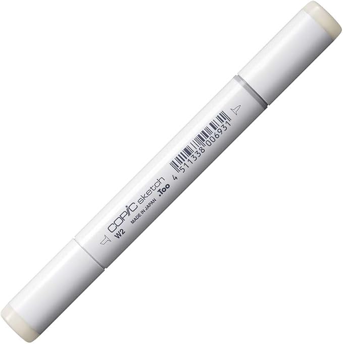 Copic Markers W2-Sketch, Warm Gray