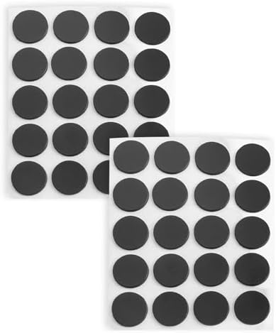 Mr. Pen- Self Adhesive Magnet Dots, 40 pcs, Flexible, 1.2" x 2mm Thickness