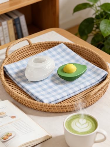 Avocado Silicone Mold – Silicone Fruit Mold for Chocolate, Fondant, Candle, Resin & Cake Decor, 3D DIY Candy Baking Tool for Parties & Gifts (Avocado)