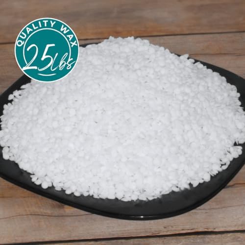 Direct Candle Supply 25lb Paraffin Wax Beads for Candle Making