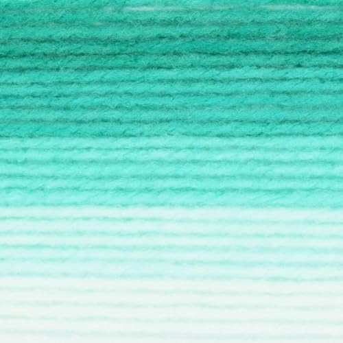 Lion Brand Yarn, Mandala Gradient Variegated Yarn, Seagreen, Green, 1 Pack