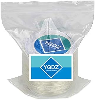 YGDZ 1.5mm Bracelet String, Elastic String Crystal Stretch Thread Clear Beading Cords for Bracelets Beading Making