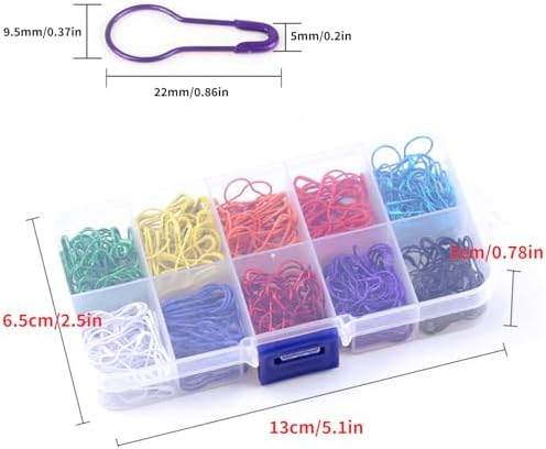 Gourd-Shaped Locking Stitch Markers for Crocheting Cute Stitch Markers Metal Stitch Marker Knitting Accessories