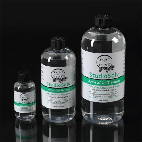 Tusc & Pine StudioSolv™ Odorless Mineral Spirits 16.9oz (500ml)