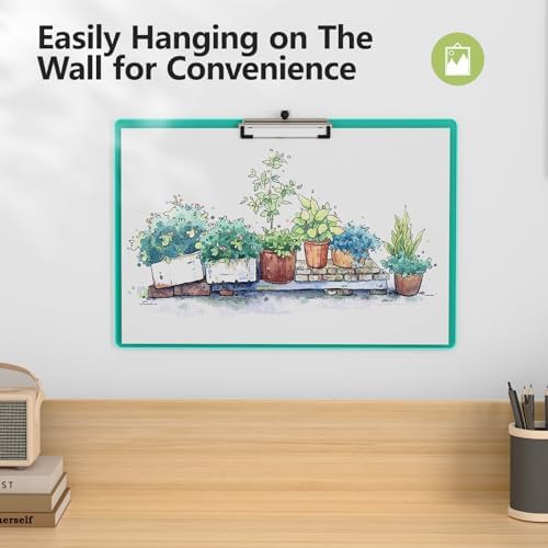 Extra Large Clipboard, 11 x 17 Green Plastic Drawing Board
