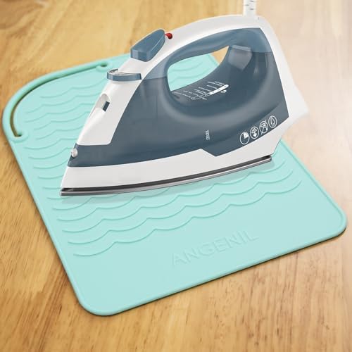 ANGENIL Heat Resistant Silicone Mat for Curling Iron Mat, Flat Iron, Crafts