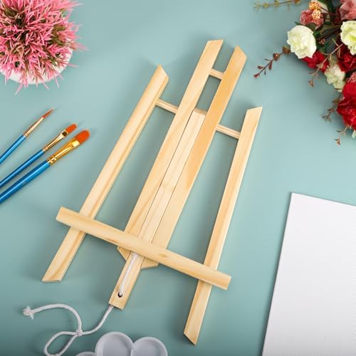 12 Pack Tabletop Easel, 11.8 Inch, Wood