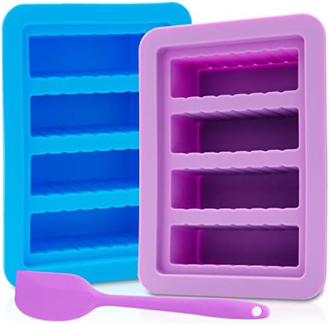 KeFanta 2 Packs Silicone Butter Mold with Lid