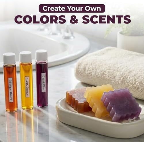 Honey Oak DIY Soap Making Kit Gift Set for Adults & Kids